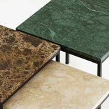 Amadora - Brun Marmor - Sofabord - Flere varianter