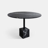 Knockout Spisebord- Sort Marmor - Flere varianter