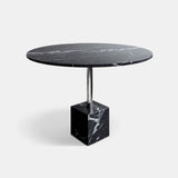 Knockout Spisebord- Sort Marmor - Flere varianter
