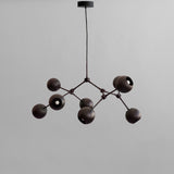 Drop Chandelier Globe - Taklampe -Burned Black - Flere varianter