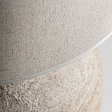 Bordlampe - Keramikk - Sand/Grå
