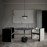 Knockout Spisebord- Sort Marmor - Flere varianter