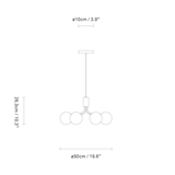 Apiales 6 - Taklampe - Flere varianter