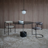 Knockout Spisebord- Sort Marmor - Flere varianter