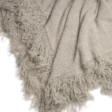 Beige Throw