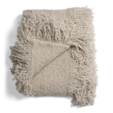 Beige Throw