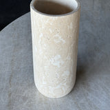 Sasso Vase - Travertine - Stor