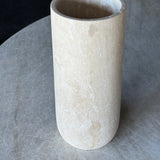 Sasso Vase - Travertine - Stor