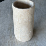 Sasso Vase - Travertine - Medium