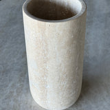 Sasso Vase - Travertine - Medium