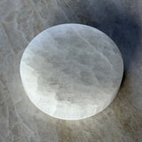Selenitt plate - Ø 10 cm