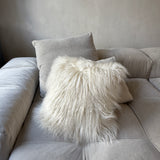 Pute Tibetansk Saueskinn 45x45 - Offwhite