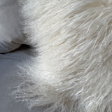 Pute Tibetansk Saueskinn 45x45 - Offwhite