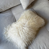 Pute Tibetansk Saueskinn 30x50 - Offwhite