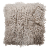 Pute Tibetansk Saueskinn 45x45 - Sand