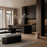 Kumo Chandelier - Mini - Messing