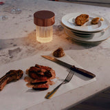 Last Order Fluted Bordlampe Portable - Flere varianter