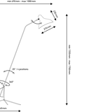 Mantis BS 1 - Gulvlampe Utstilling