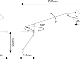 Mantis BS2 - Vegglampe