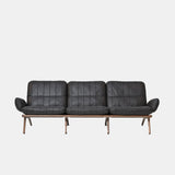 DS-531 Tre-seter Sofa Sort Skinn