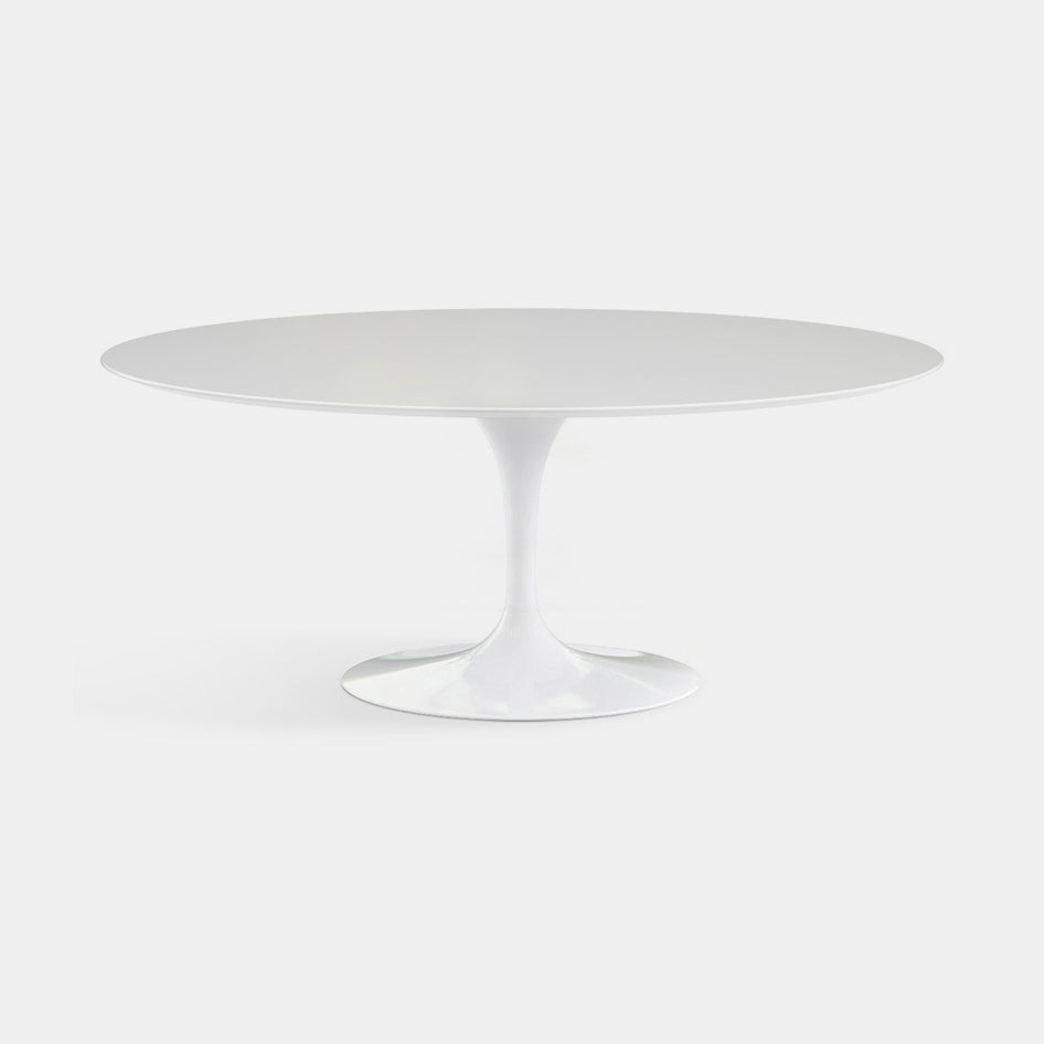 Saarinen Oval Spisebord - Hvit Base - Flere varianter