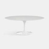 Saarinen Oval Spisebord - Hvit Base - Flere varianter