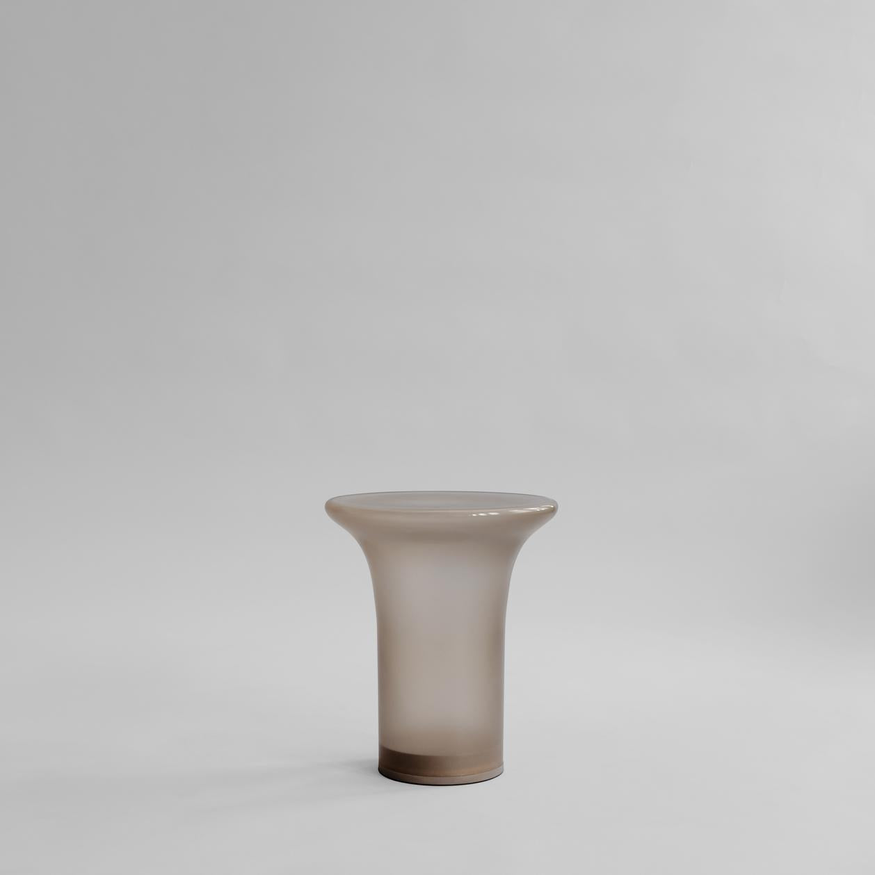Trumpet Sidebord  Glass - Tall