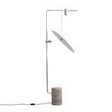 The Moon Gulvlampe - Chrome