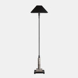 Gulvlampe - Grå marmor / sort