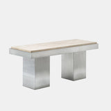Console Table Low - Travertin