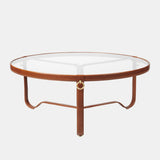 Adnet Coffee Table Ø100 cm