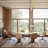 Bat Meeting Chair - Halvpolstret