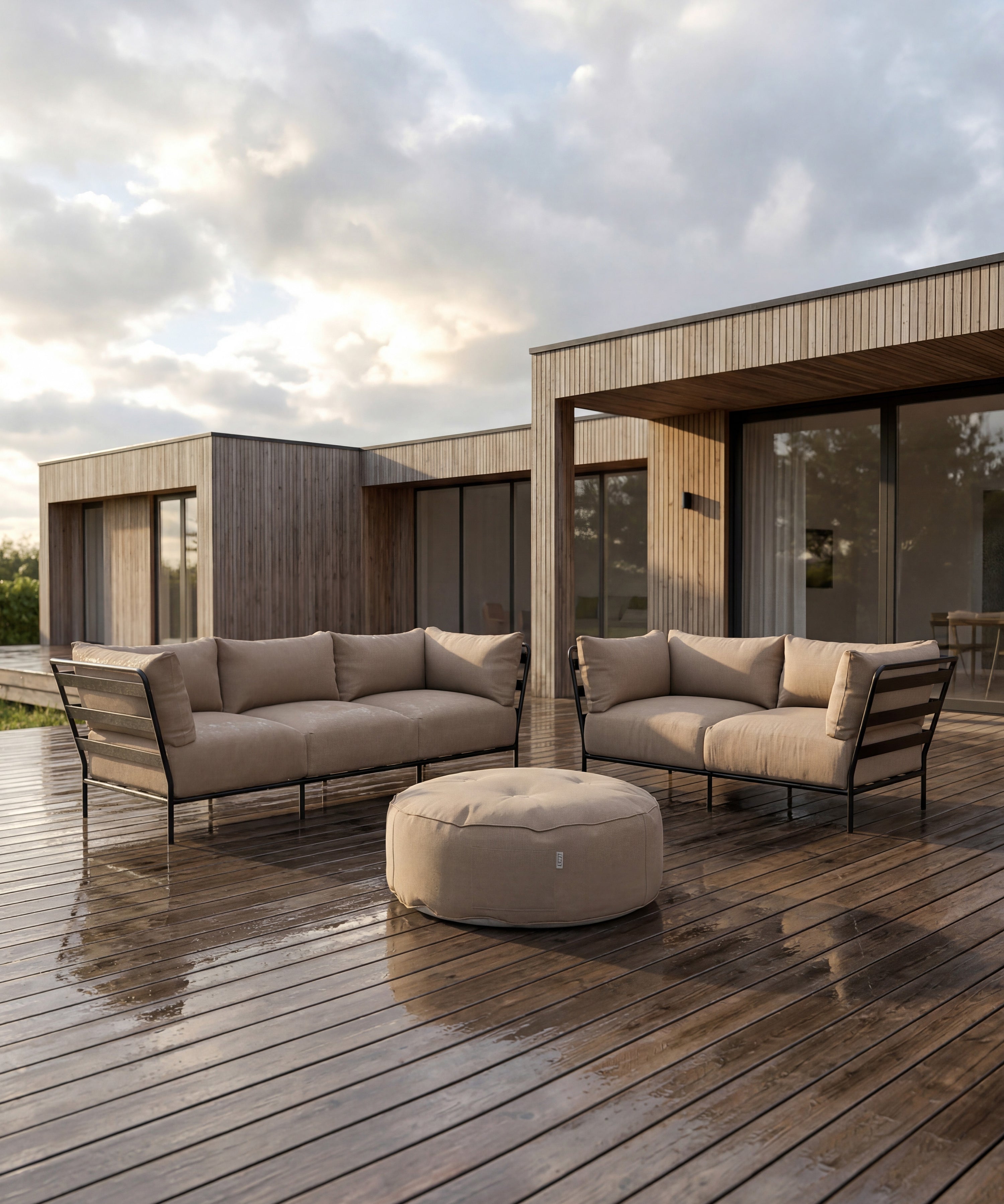 Full Moon Sunbrella Puff - Flere varianter