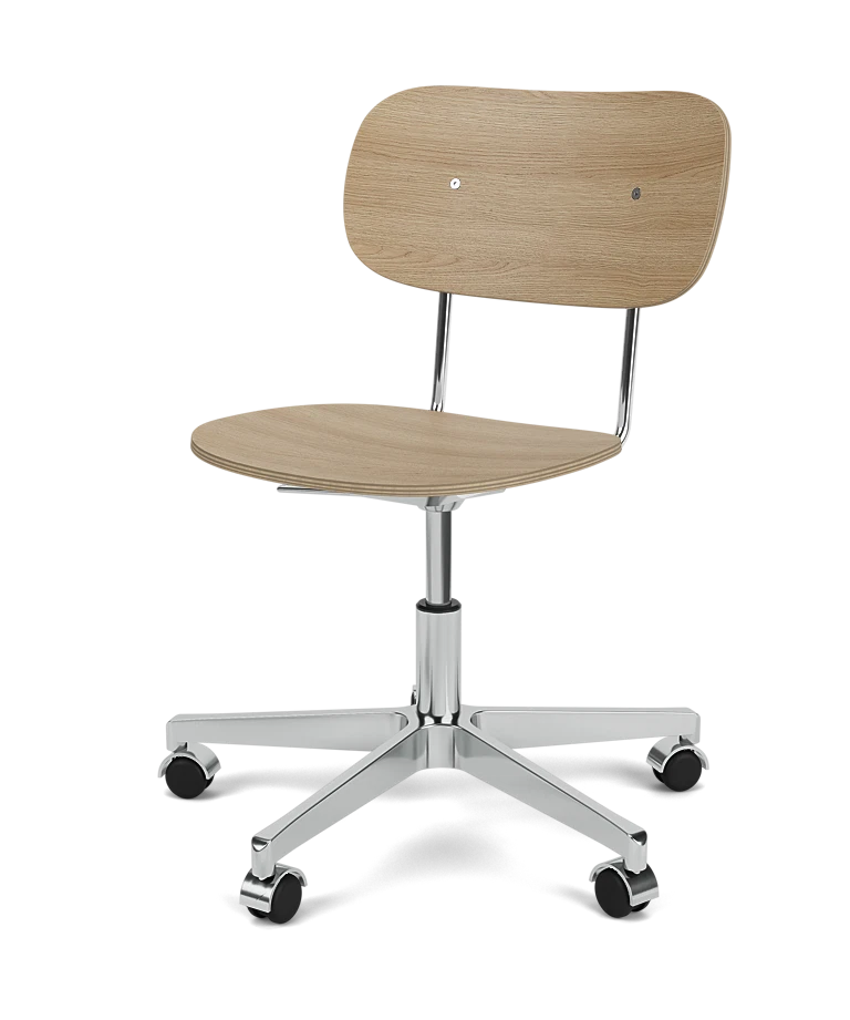 CO Task Kontorstol Upolstret Finer-  M/Hjul - Flere Varianter