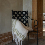 Frame Mohair Throw