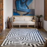 Psychadelic Labyrinth Rug - Flere varianter