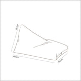 Felix Sunbrella Lounger Beanbag - Flere varianter