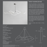 Ghost Chandelier - Bronze