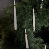 Juletrelys - 10 stk - 3D Flamme ink fjernkontroll