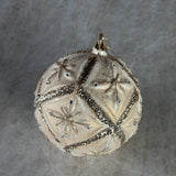 Beige Antikk - Julekule - 12 cm