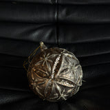 Brun Antikk - Julekule - 12 cm