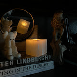 Selenitt Telysholder - Kvadratisk