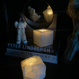 Selenitt Telysholder - Kvadratisk