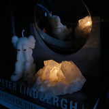 Unik Telysholder Kvarts #1