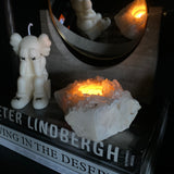 Unik Telysholder Kvarts #2