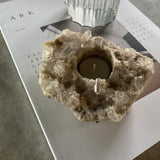 Unik Telysholder Kvarts #5