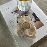 Unik Telysholder Kvarts #6