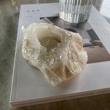 Unik Telysholder Kvarts #8