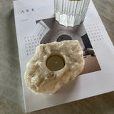 Unik Telysholder Kvarts #11