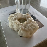 Unik Telysholder Kvarts #11